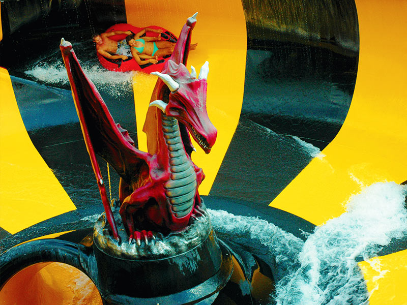 Dragon's Den Water Slide in Long Island, NY Splish Splash