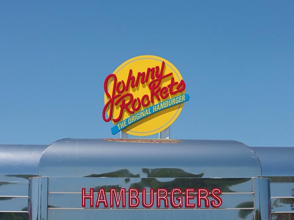 Johnny Rockets sign