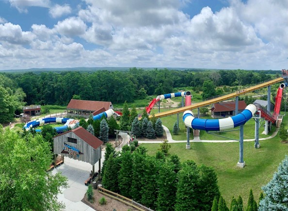 Picture of a water slide
